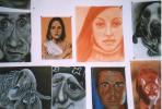 Display Wall, Art Room, Spring 04